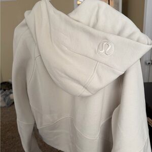 lululemon athletica Cream Hoodie Jacket